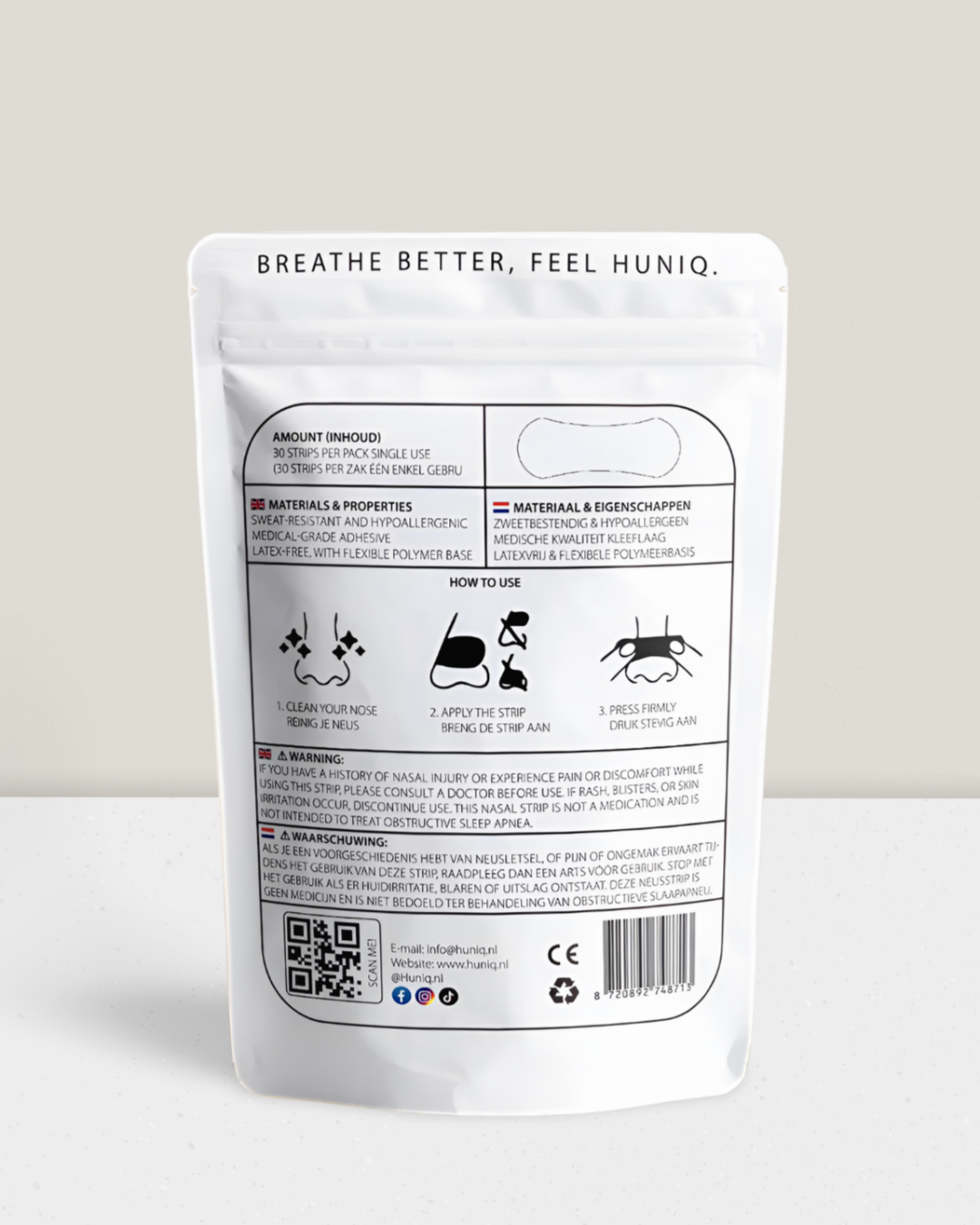 Neusstrips Transparant