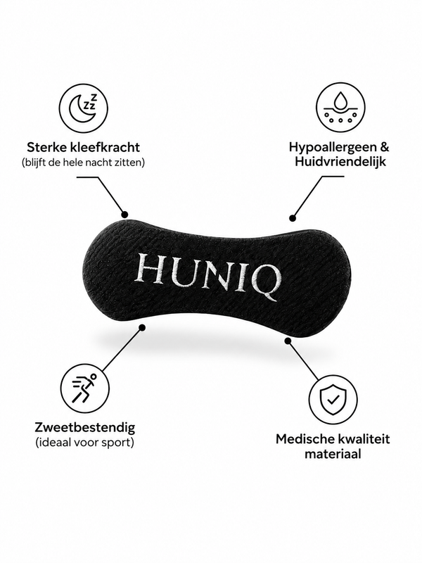Neusstrips zwart | HUNIQ