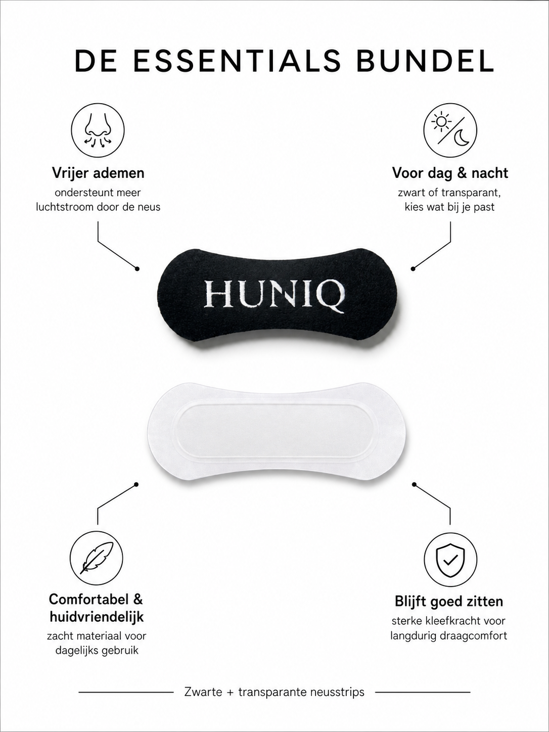 Neusstrips bundel Essentials | HUNIQ